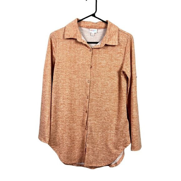 LuLaRoe Tops - LuLaRoe Women's Valentine Long Sleeve Orange Top